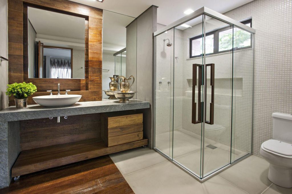 Box de Vidro para Banheiro no Jardim das Pedras Box de Vidro para Banheiro no Jardim das Pedras